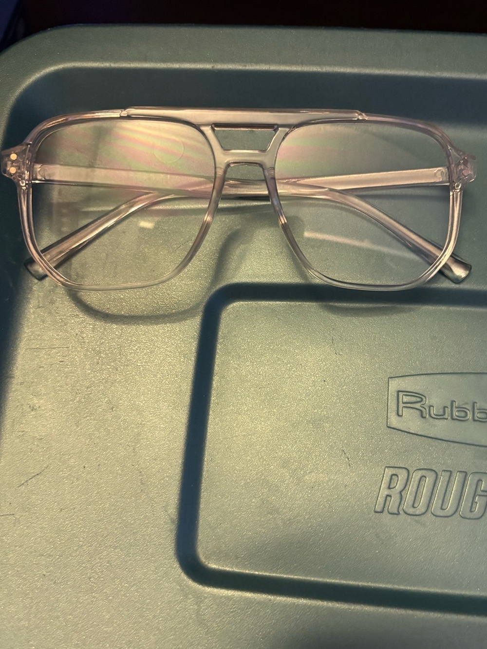 Clear Aviator Blue Light Glasses